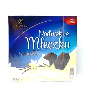 Цукери "Пташине молоко" з ВАНІЛЬНИМ смаком, Magnetic Podniebne Mleczko, 380 г