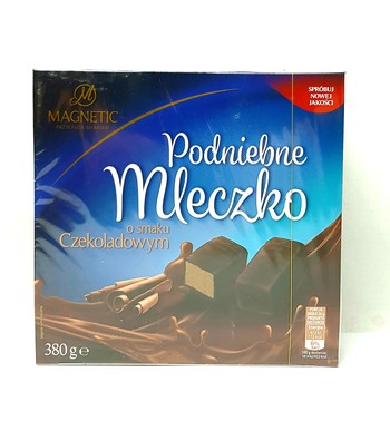 Цукери "Пташине молоко" з ШОКОЛАДНИМ смаком, Magnetic Podniebne Mleczko, 380 г