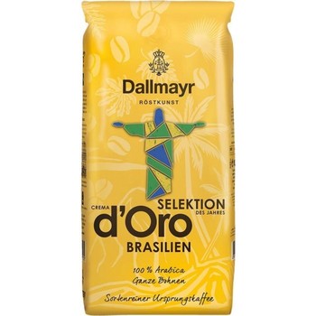 Кава Dallmayr Crema d'Oro Selektion das Jahres Brasilien, 100% Arabica, зерно 1 кг
