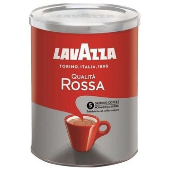 Кава Lavazza qualina Rossa 250 г. мелена, (З/Б)