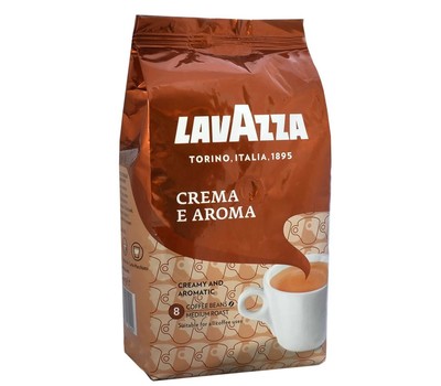 Кофе Lavazza Crema e Aroma, 1кг., зерно