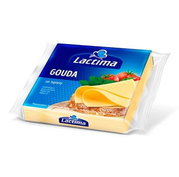 Сир тостовий, плавленний Lactima Gouda (Гауда) 130 г