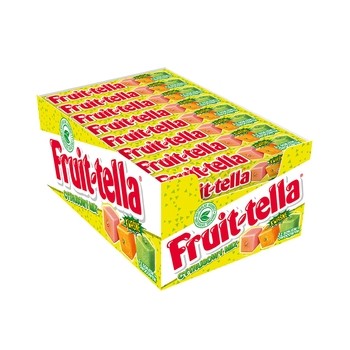 Жувальні цукерки Fruit-tella цитрусовий мікс,  41г