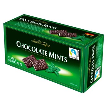 Цукерки Chocolate  Mint , Maitre Truffout , 200 г