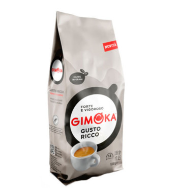 Кава GIMOKA Gusto Ricco (сіра), 1000 г, зерно
