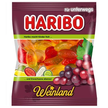Желейні цукерки HARIBO, Weinland, 100 г