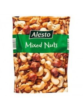 Суміш горіхів ALESTO Mixed Nuts (грецький горіх,фундук, кешю, мигдаль), 200 г