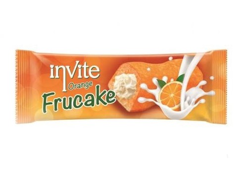 Бисквит INVITE Frucake orange  ( апельсин ) , 36 г