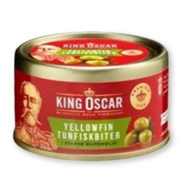 Тунець в оливковій олії, King Oscar 110 г