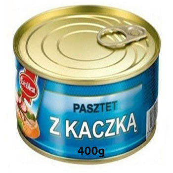 Паштет з КАЧКИ EvraMeat, Pasztet z KACZKA  (лімітована серія), 400 г