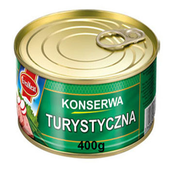 Консерва мясна EvraMeat, Konserwa TURYSTYCZNA (лімітована серія), 400 г