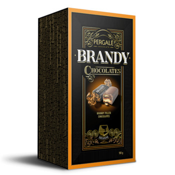 Шоколадні Цукерки з Бренді Pergala Brandy Chocolates 190г