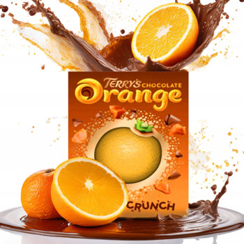Шоколадний Апельсин Terry's Chocolate  Orange Toffe Crunch, 152 г