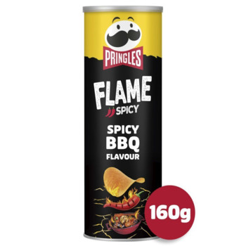 Чіпси Pringles  Flame Spicy BBQ flavour, 160г.