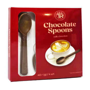 Шокладні ложки TR Chocolate Spoons, 40г (4шт)