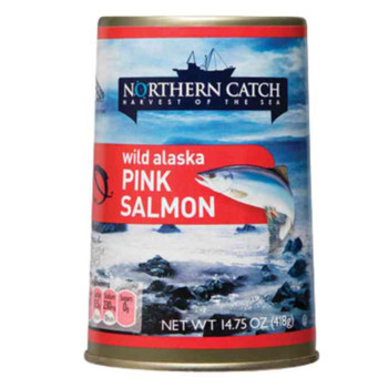Лосось Рожевий, дикий (Горбуша) Pink Salmon wild Alaska Northern Catch, 418 г