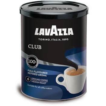 Кава Lavazza CLUB, 100% stlezione Arabica, 250 г., мелена, (З/Б)