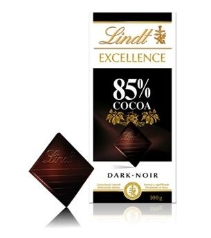 Шоколад Lindt Excellence DARK, 85% какао, 100 г