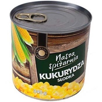 Кукурудза солодка, консервовона, Nasza spizarnia, Kukurydza Slodka, 340 г