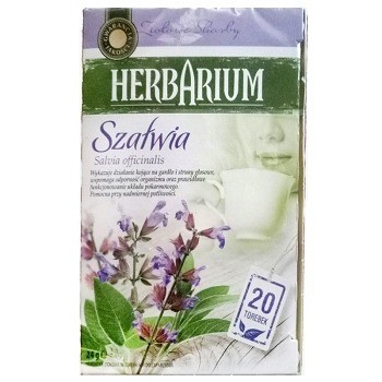 Чай Herbarium Szatwia, ( Щавлія ) 20 пакетів, 24 г.