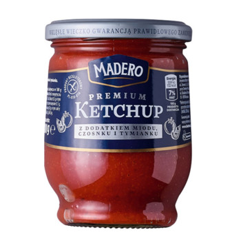 Кетчуп Madero Premium Ketchup (мед, часник, тимян) 300 г