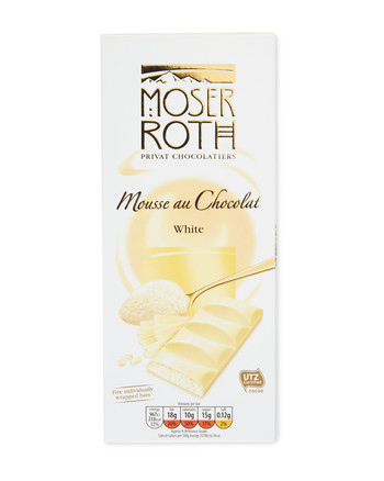 Шоколад Білий Moser Roth Mousse au Chocolat WEISS BLANE 187.5 г