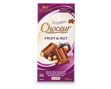 Шоколад Choceur Fruit & NUT, 200 г