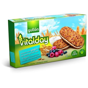 Печиво GULLON сендвічі Vitalday, з йогуртом, 220г