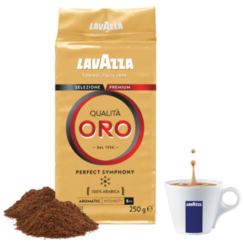 Кава Мелена Лавацца Оро 100% Арабіка, Lavazza Qualita Oro 100% Arabica , 250 г