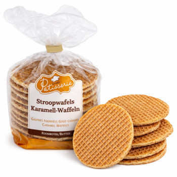 Вафлі Голландські Карамельні Patisserie Stroopwafels Karamell-Waffeln 400 г
