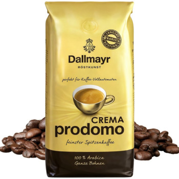 Кава в Зернах Dallmayr Crema Prodomo 100% Арабіка 1 кг