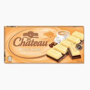 Шоколад Chateau Kaffee Sahne Nuss, 200г