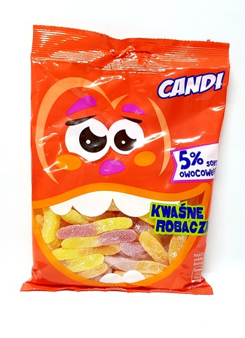 Желейні цукерки CANDI, KWASNY ROBACZKI, 200 г.