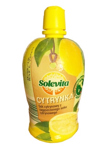 Сік Лимона Solevita, CYTRIYNKA, 200 мл.