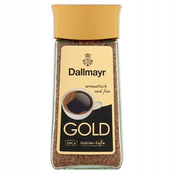 Кава Dallmayr Gold 200г розчинна, 100% Арабіка