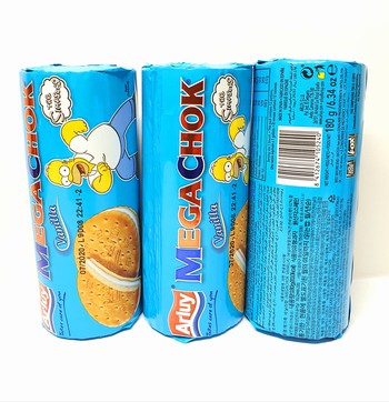 Печиво Mega Chook Vanilla (The Simpsons), 180 г