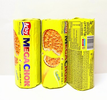 Печиво Mega Chook Lemon, 180 г