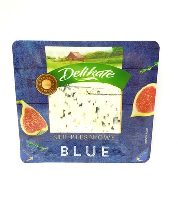 Сир з пліснявою, Delikate, Ser plesniowy BLUE, 100 г