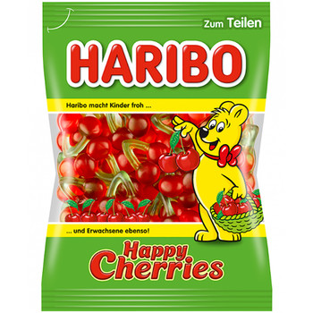 Желейки HARIBO Happy Cherries, 200 г