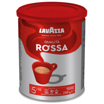 Кава мелена Lavazza qualina Rossa (Ж/Б)  250 г
