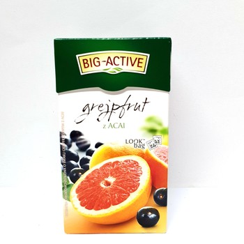 Чай BIG-ACTIV ,  Грейпфрут- Асая, 20 пакетиків