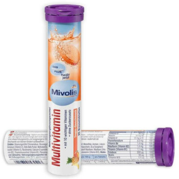 Витамины MIVOLIS, Multivitamin, 20 шт/82г