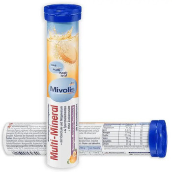 Вітаміни MIVOLIS, Multi-Mineral, 20 шт/82г