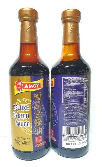 Соус Устричний Amoy, Deluxe Oyster Sauce, 555 г
