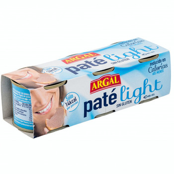Паштет ARGAL, Pate Light, без глютену (спайка 3шт × 80 г)