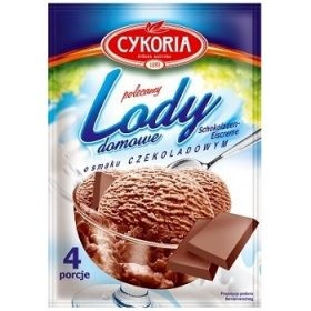 Морозиво сухе, домашнє CYKORIA, Lody domowe (шоколадний смак) 60 г