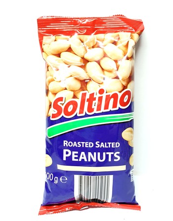 Арахіс солений Soltino, Roasted Salted Peanuts 500 г