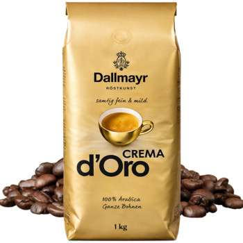 Кава в Зернах Dallmayr Crema d'Oro 100% Арабіка 1 кг