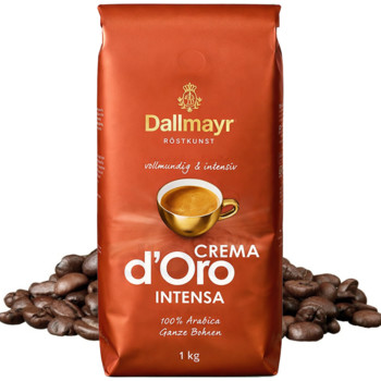Кава в Зернах Dallmayr Crema d'Oro intensa 100% Арабіка 1 кг