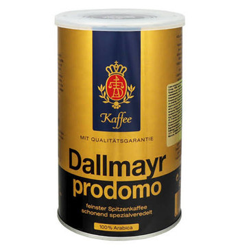 Кава Dallmayr prodomo 250 г., мелена Ж/Б, 100% Арабіка